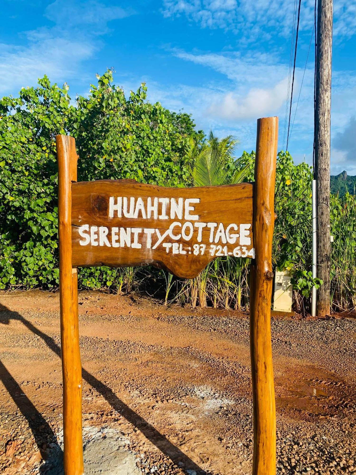 Huahine Serenity Cottage Maroe Exterior photo